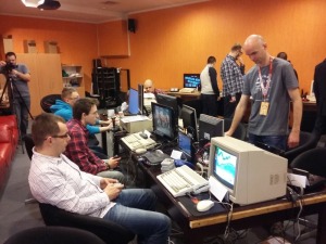 Szczecinek Retro Games i główny organizator imprezy